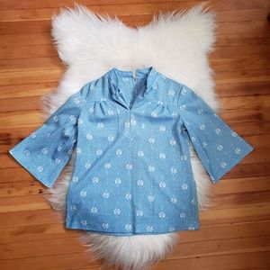 CLEARANCE! LAST CHANCE! Vintage 70s tunic top